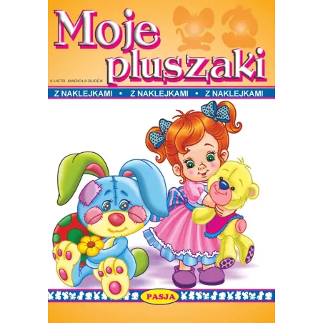 Moje Pluszaki. Kolorowanka Z Naklejkami