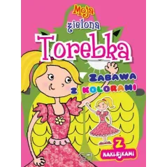 MOJA ZIELONA TOREBKA Z NAKLEJKAMI - Arti