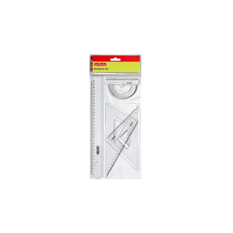ZESTAW GEOMETRYCZNY 4 ELEMENTY - Herlitz