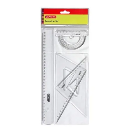 ZESTAW GEOMETRYCZNY 4 ELEMENTY - Herlitz