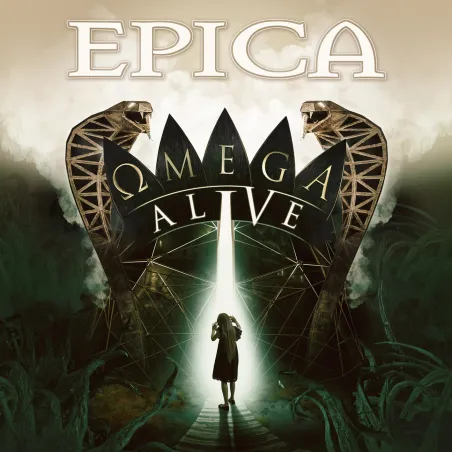 Epica Omega Alive Earbook + 2Cd + Bluray + Dvd