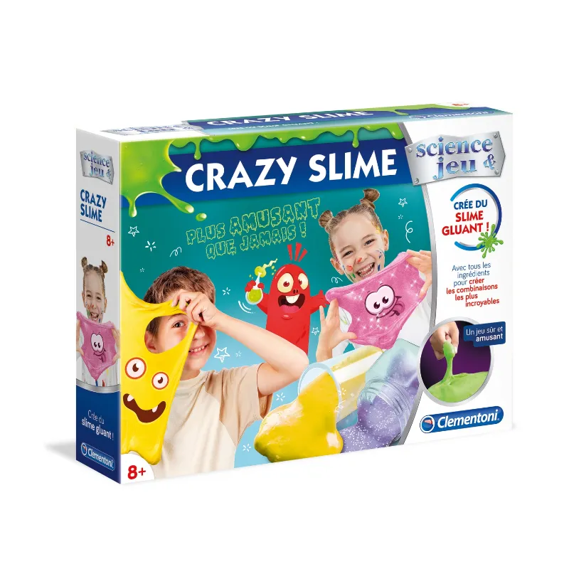 CRAZY SLIME CLEMENTONI 8+ - Clementoni