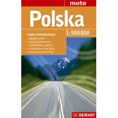POLSKA MAPA SAMOCHODOWA 1 : 500 000