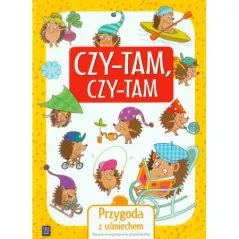 PRZYGODA Z UŚMIECHEM PAKIET 10 KSIĄŻEK AKTYWIZUJĄCYCH DLA PRZEDSZKOLAKA + FILCOWY JEŻ GUTEK 5+ Anna ...