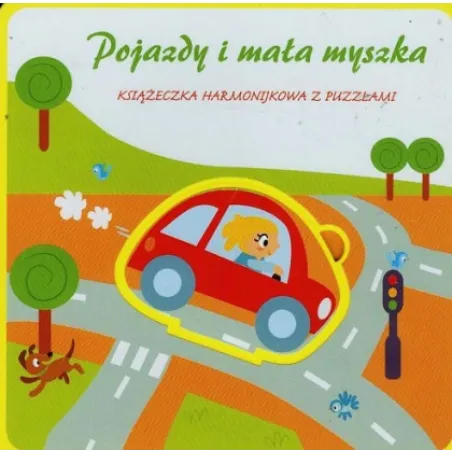 Pojazdy I Mała Myszka. Książeczka Harmonijkowa Z Puzzlami Ii Gatunek Pojazdy I Mała Myszka. Książeczka Harmonijkowa Z Puzzlami Ii Gatunek