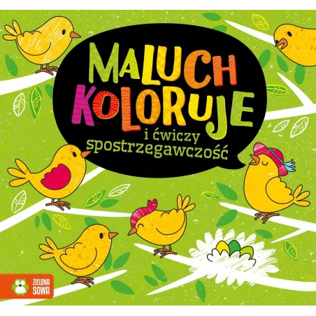 Maluch Koloruje I Ćwiczy Spostrzegawczość Maluch Koloruje I Ćwiczy Spostrzegawczość