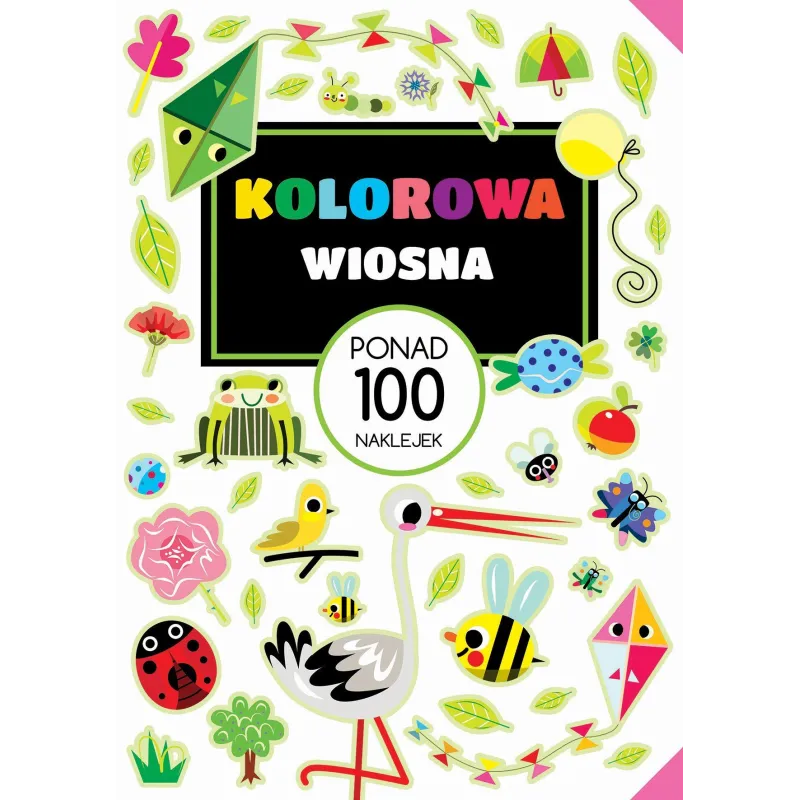 KOLOROWA WIOSNA PONAD 100 NAKLEJEK