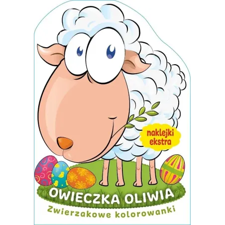 Owieczka Oliwia. Zwierzakowe Kolorowanki Owieczka Oliwia. Zwierzakowe Kolorowanki