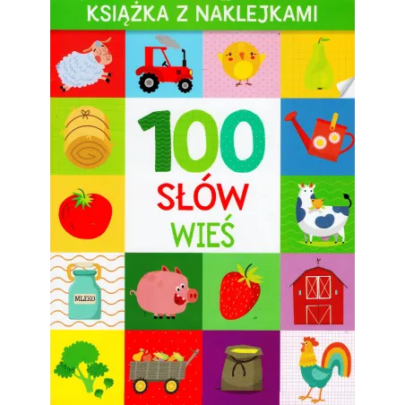 WIEŚ. 100 SŁÓW. KSIĄŻKA Z NAKLEJKAMI