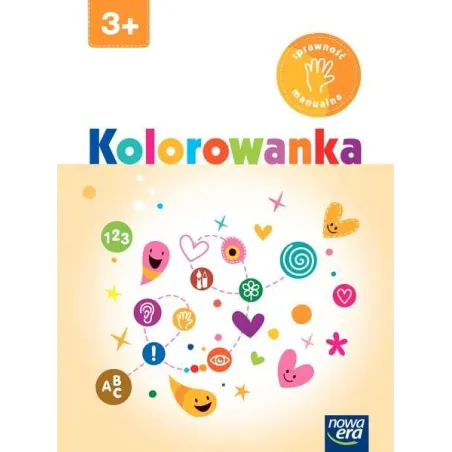 KOLOROWANKA 3-LATKI KOLEKCJA INDYWIDUALNEGO ROZWOJU 3+ - Nowa Era