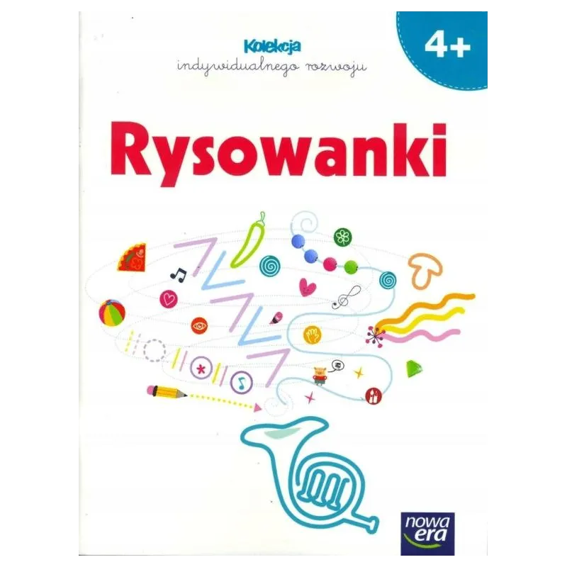 RYSOWANKI KOLEKCJA INDYWIDUALNEGO ROZWOJU CZTEROLATKI 4+ - Nowa Era