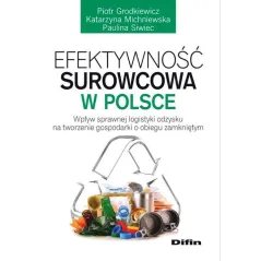 EFEKTYWNOŚĆ SUROWCOWA W POLSCE. WPŁYW SPRAWNEJ LOGISTYKI ODZYSKU NA TWORZENIE GOSPODARKI O OBIEGU ZAMKNIĘTYM - Difin