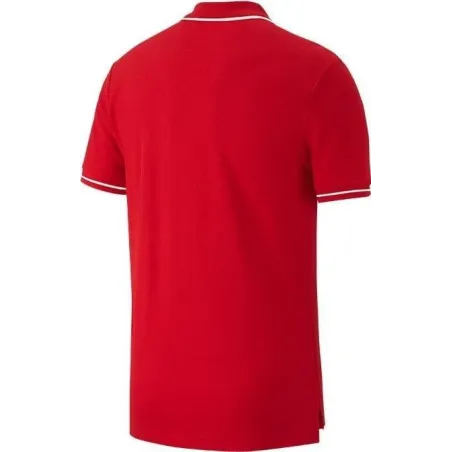 Koszulka Polo Dziecięca Nike Polo Team Club 19 Ss Czerwona Rozmiar 147-158