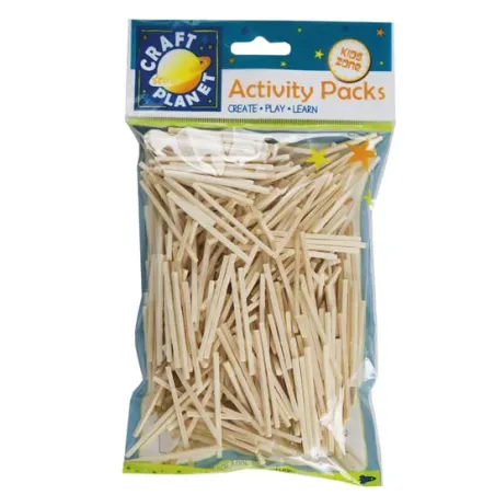 ZAPAŁKI KREATYWNE CRAFT PLANET, 500 SZT. - Docrafts