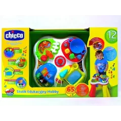 INTERAKTYWNY STOLIK EDUKACYJNY HOBBY POLSKO - ANGIELSKI CHICCO 12M+