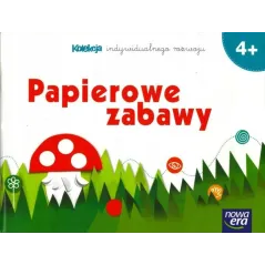 PAPIEROWE ZABAWY CZTEROLATKI KOLEKCJA INDYWIDUALNEGO ROZWOJU 4+ - Nowa Era
