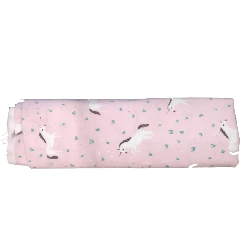 TKANINA BAWEŁNIANA DO PATCHWORKU 140X48CM JEDNOROŻCE - Rico Design GmbG & Co.