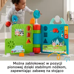 EDUKACYJNA GIGAKSIĄŻKA UCZ SIĘ I ŚMIEJ FISHER-PRICE 6-36M