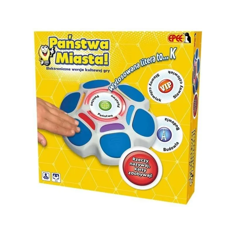 PAŃSTWA I MIASTA GRA  ELEKTRONICZNA 6+