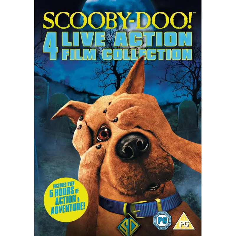 SCOOBY-DOO 4 LIVE ACTION FILM COLLECTION DVD