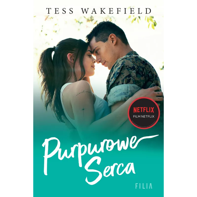 Purpurowe serca. Hype okładka filmowa Tess Wakefield