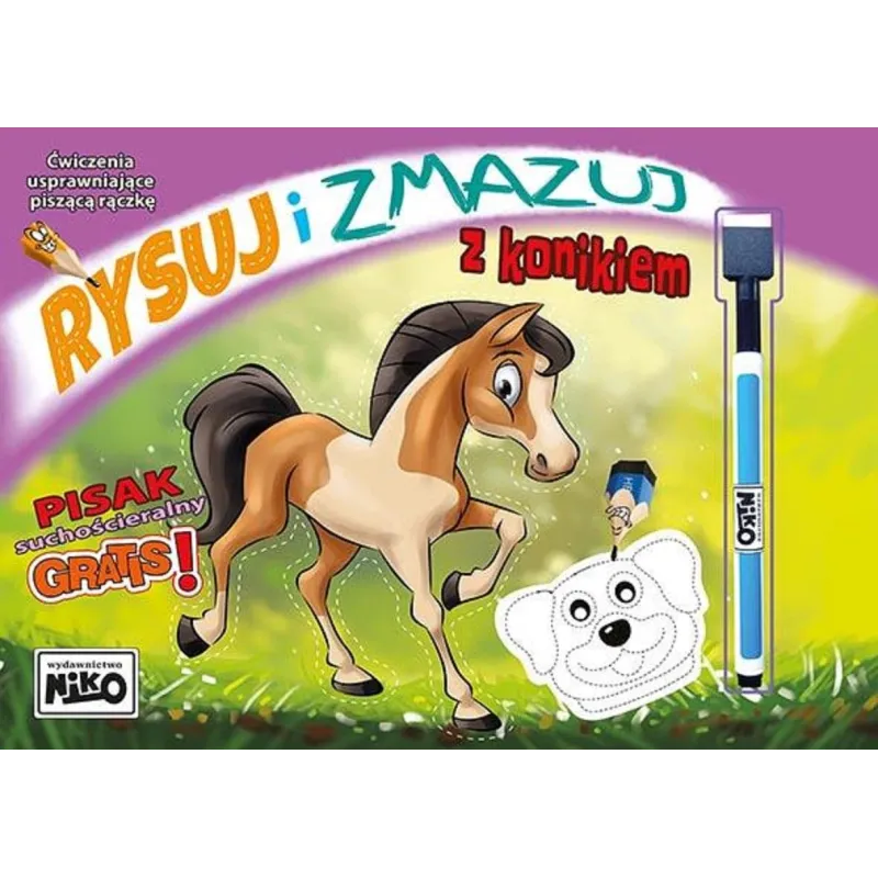 RYSUJ I ZMAZUJ Z KONIKIEM