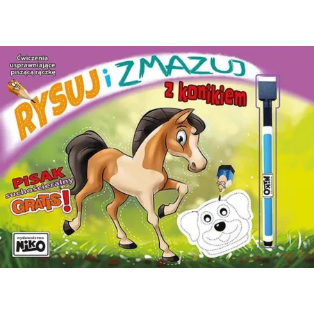 RYSUJ I ZMAZUJ Z KONIKIEM