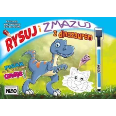 RYSUJ I ZMAZUJ Z DINOZAUREM