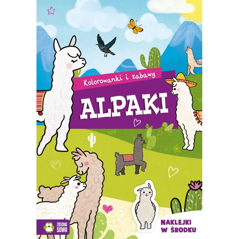 ALPAKI. KOLOROWANKI I ZABAWY