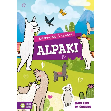 ALPAKI. KOLOROWANKI I ZABAWY