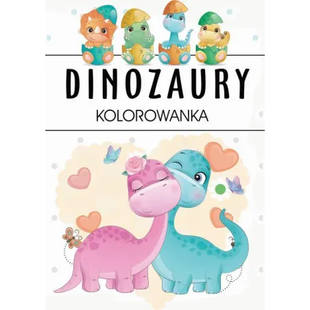 DINOZAURY KOLOROWANKA