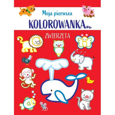ZWIERZĘTA. MOJA PIERWSZA KOLOROWANKA