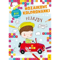 POJAZDY MOZAIKOWE KOLOROWANKI