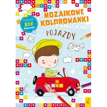 POJAZDY MOZAIKOWE KOLOROWANKI