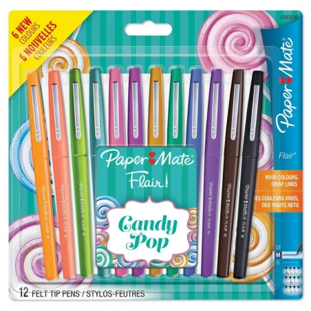PISAKI FLAIR CANDY POP 12 SZT.
