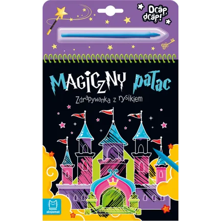 Magiczny Pałac Zdrapywanka Z Rysikiem Magiczny Pałac Zdrapywanka Z Rysikiem