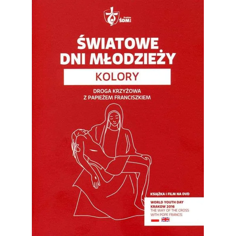 ŚWIATOWE DNI MŁODZIEŻY KOLORY DROGA KRZYŻOWA Z PAPIEŻEM FRANCISZKIEM KSIĄŻKA + DVD PL - TVP