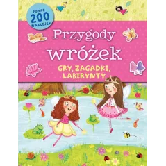PRZYGODY WRÓŻEK KSIĄŻECZKA AKTYWIZUJĄCA PONAD 200 NAKLEJEK