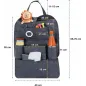 Organizer Na Fotel Samochodowy Lionelo 40 X 55Cm Organizer Na Fotel Samochodowy Lionelo 40 X 55Cm
