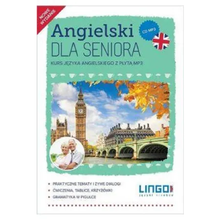 ANGIELSKI DLA SENIORA KURS JĘZYKA ANGIELSKIEGO + CD - Lingo