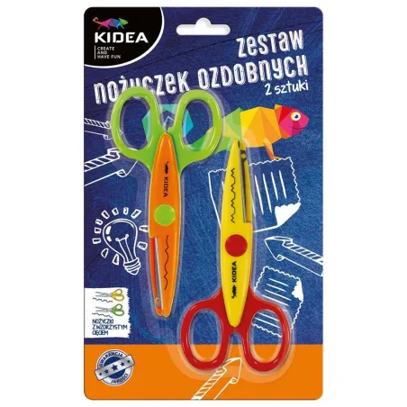 ZESTAW NOŻYCZEK OZDOBNYCH 2 SZT. KIDEA