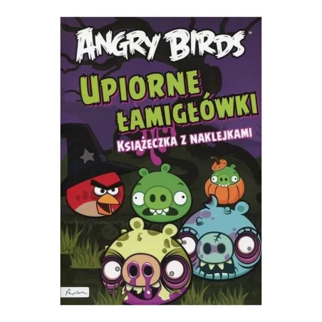 Angry Birds. Upiorne Łamigłówki Książeczka Z Naklejkami Angry Birds. Upiorne Łamigłówki Książeczka Z Naklejkami