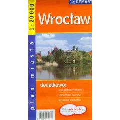 WROCŁAW. PLAN MIASTA 1 : 20 000 - Demart