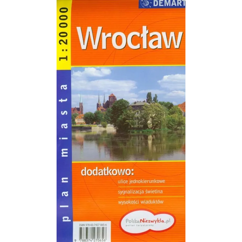 WROCŁAW. PLAN MIASTA 1 : 20 000 - Demart