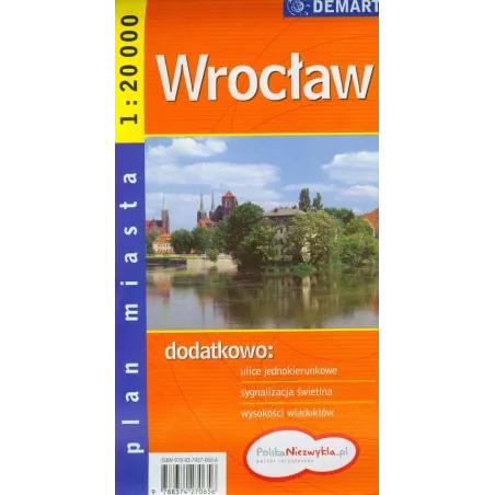 WROCŁAW. PLAN MIASTA 1 : 20 000 - Demart