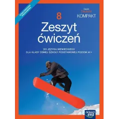 Język niemiecki Das ist deutsch kompakt zeszyt ćwiczeń dla klasy 8 szkoły podstawowej EDYCJA 20212023 Jolanta Kamińska