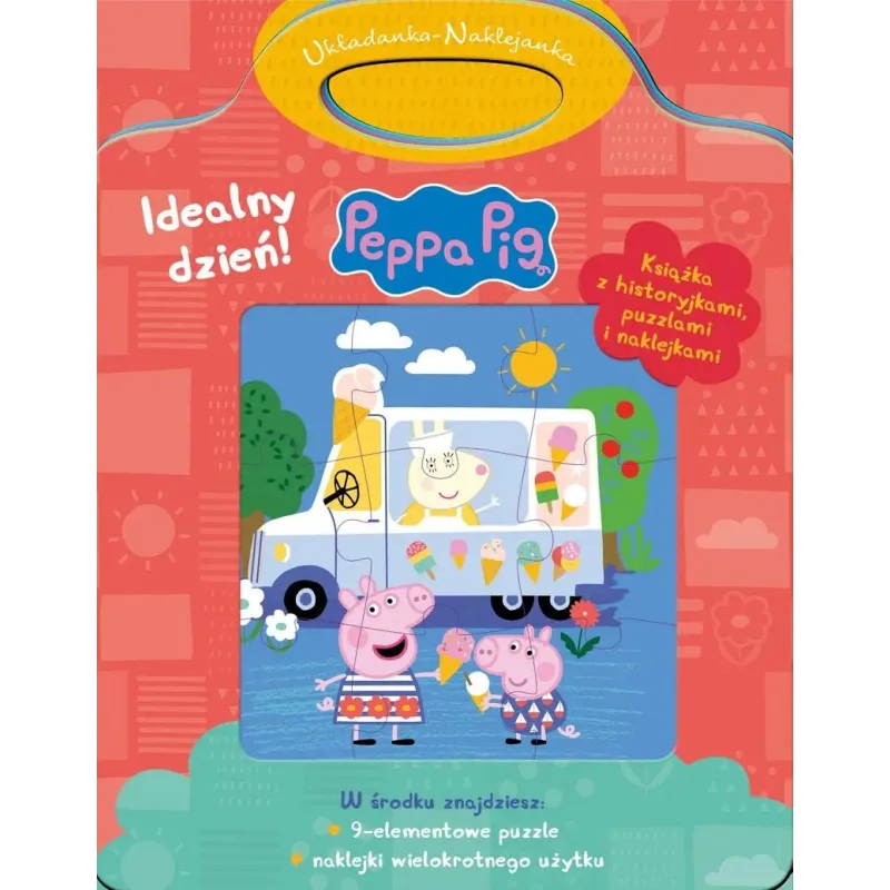 ŚWINKA PEPPA. IDEALNY DZIEŃ. UKŁADANKA-NAKLEJANKA ŚWINKA PEPPA. IDEALNY DZIEŃ. UKŁADANKA-NAKLEJANKA