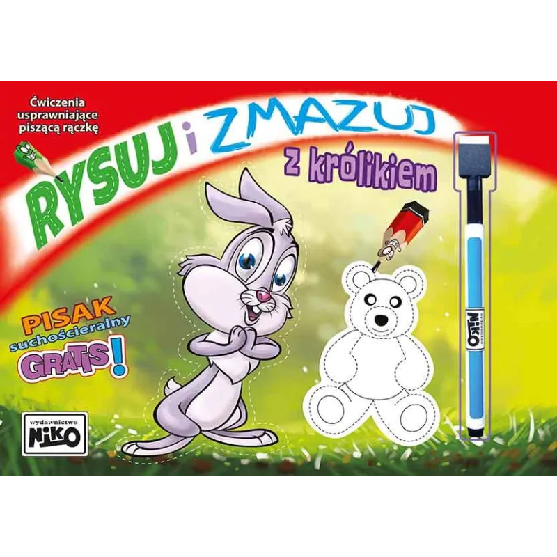 RYSUJ I ZMAZUJ Z KRÓLIKIEM