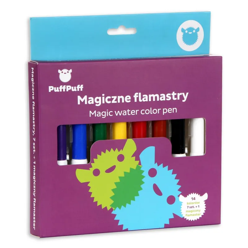 MAGICZNE FLAMASTRY ZMIENIAJĄCE KOLORY 8 SZT. - Panon