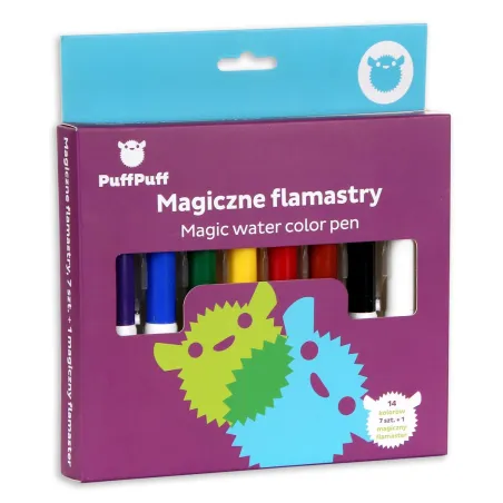 MAGICZNE FLAMASTRY ZMIENIAJĄCE KOLORY 8 SZT. - Panon